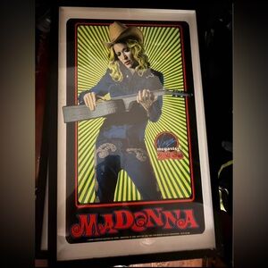 Fillmore poster era Madonna Virgin Megastore 2000 Firehouse.